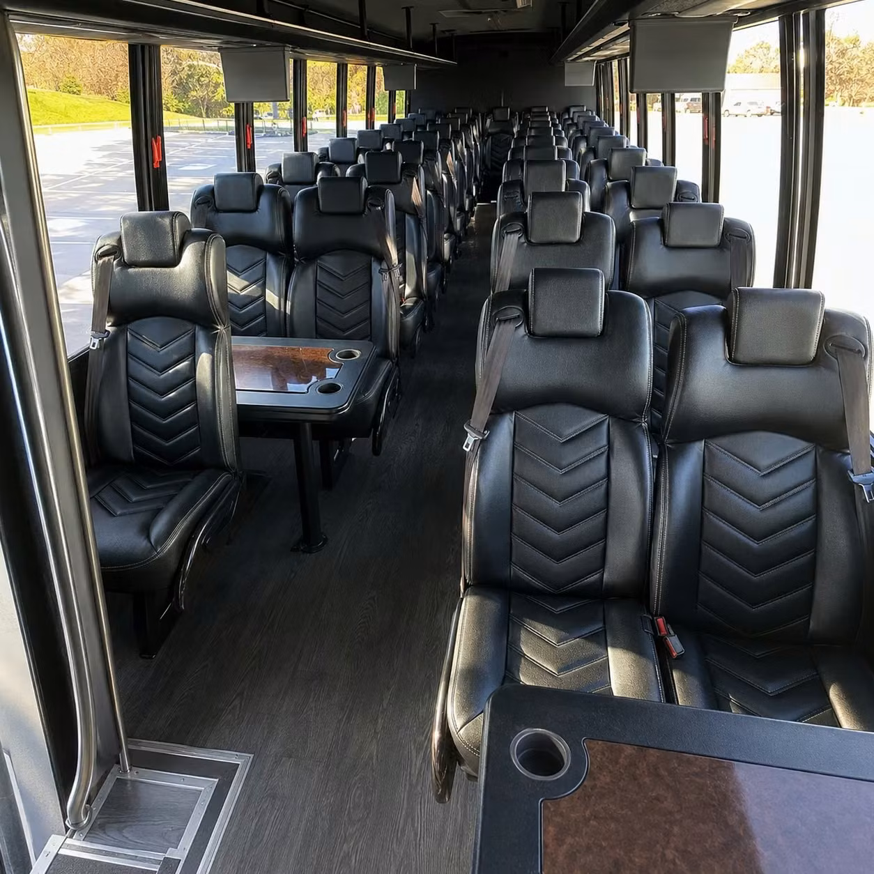 35 passenger minibus interior